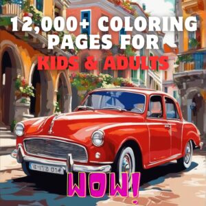 12,000+ Coloring Pages for Kids and Adults